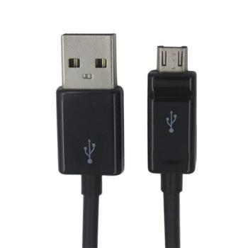 Adatkábel és töltő (USB - microUSB, 120cm) FEKETE Evolveo Strongphone Q5, Blackberry DTEK50 , Vodafone Smart turbo 7 (VFD500), HTC Desire 825, HTC One S9, Alcatel OT-2008G, Huawei Y6 II Compact, A kép