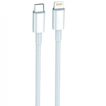 Adatkábel Type-C to Lightning 1m/3A, Fehér kép