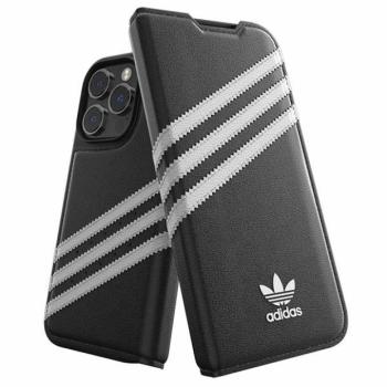 Adidas OR Booklet Case PU iPhone 14 Pro fekete fehér 50196 tok kép