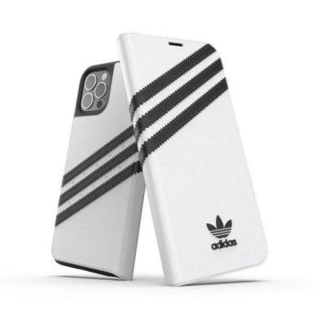 Adidas OR könyvtok PU iPhone 12/12 Pro 6,1&quot; fekete/fehér kép