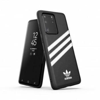 Adidas OR Moulded Case PU Samsung G988 Samsung Galaxy S20 Ultra fekete/fehér tok kép