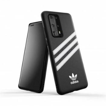 Adidas OR Moulded PU Samsung Galaxy S20 Huawei P40 fekete/fehér tok kép