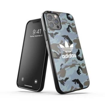 Adidas OR Snap Case Camo iPhone 12/12 Pro kék/fekete tok kép