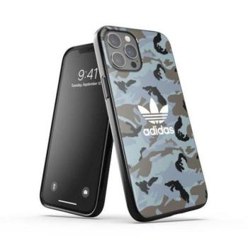 Adidas OR Snap Case Camo iPhone 12 Pro Max kék/fekete tok  kép