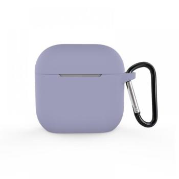 Airpods 4 szilikon tok, Szürke, 2.5 mm kép