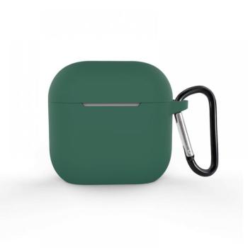 Airpods 4 szilikon tok, Zöld, 2.5 mm kép