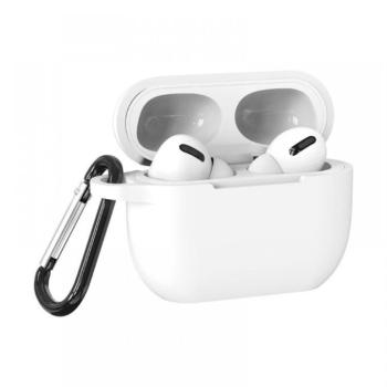 Airpods Pro szilikon tok, Fehér, 2.5mm kép