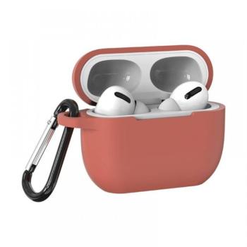 Airpods Pro szilikon tok, Korall, 2.5mm kép