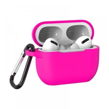 Airpods Pro szilikon tok, Pink, 2.5mm kép