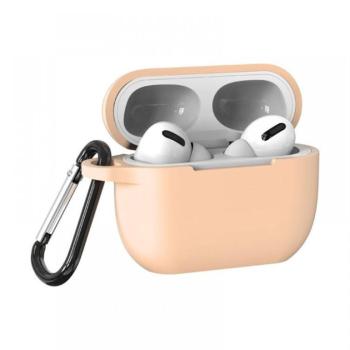 Airpods Pro szilikon tok, Rosegold, 2.5mm kép