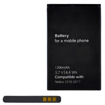 Akku 1200 mAh LI-ION (BL-4UL kompatibilis) Nokia 230, Nokia 225 (2015), Nokia 3310 (2017) kép