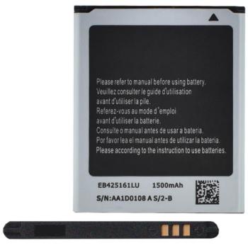 Akku 1500mAh LI-ION (EB425161LU kompatibilis) Samsung Galaxy J1 mini (SM-J105), Galaxy Trend Plus (GT-S7580), Galaxy S Duos 2 (GT-S7582) kép