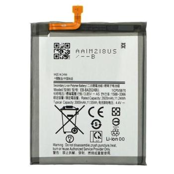 Akku 3000 mAh LI-Polymer (belső akku, beépítése szakértelmet igényel, EB-BA202ABU / GH82-20188A kompatibilis) Samsung Galaxy A20e (SM-A202F) kép