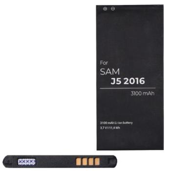 Akku 3100 mAh LI-ION (EB-BJ510CBE kompatibilis) Samsung Galaxy J5 (2016) SM-J510 kép