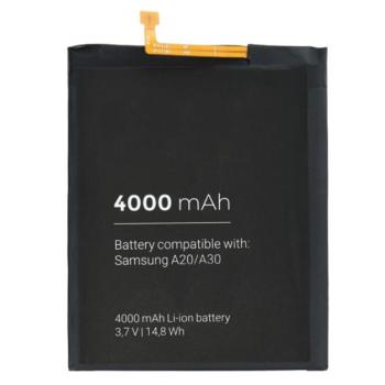 Akku 4000 mAh LI-ION (belső akku, beépítése szakértelmet igényel, EB-BA505ABU komptaibilis) Samsung Galaxy A30 (SM-A305F), Samsung Galaxy A30s (SM-A307F) kép