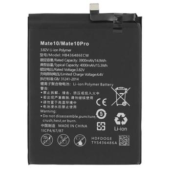 Akku 4000 mAh LI-Polymer (belső akku, beépítése szakértelmet igényel, HB436486ECW kompatibilis) Huawei P20 Pro, Huawei Mate 20, Huawei Mate 10 Pro kép