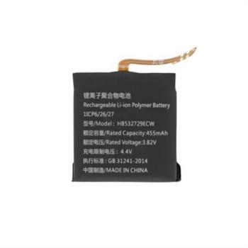 Akku 450 mAh LI-Polymer (HB532729ECW kompatibilis) Huawei Watch 3, Huawei Watch GT 2e 46mm kép