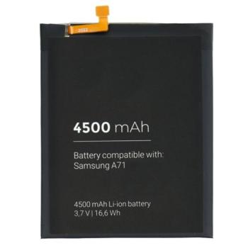 Akku 4500 mAh LI-ION (belső akku, beépítése szakértelmet igényel, EB-BA715ABY kompatibilis) Samsung Galaxy A71 (SM-A715F) kép