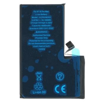 Akku 4685mAh LI-ION (A3296, A3084, A3295, A3297 kompatibilis) Apple iPhone 16 Pro Max kép