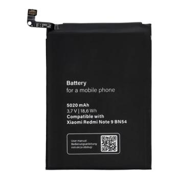 Akku 5020 mAh LI-Polymer (BN54 kompatibilis) Xiaomi Redmi Note 9 (10X 4G) kép