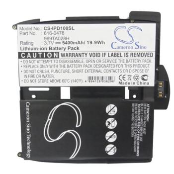 Akku 5400mAh LI-Polymer (A1315 kompatibilis) Apple IPAD kép