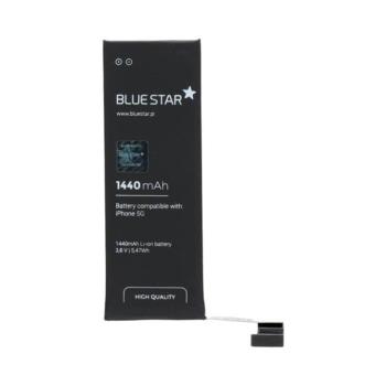 Akkumulátor iPhone 5 1440 mAh Polymer Blue Star HQ kép