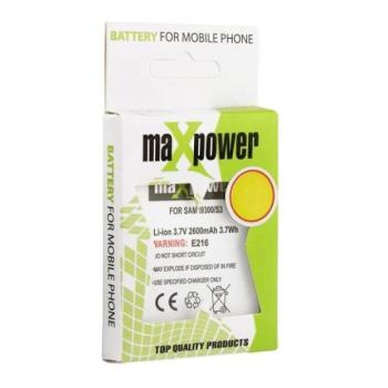 Akkumulátor Samsung S4 i9500 2600mAh MaxPower EB-B600BC/BU kép
