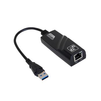 Akyga AK-AD-31 adapter kábellel hálózati kártya USB A (m) / RJ45 (f) 10/100/1000 ver. 3,0 15 cm kép