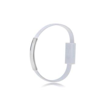 Akyga AK-AD-34 USB-A - microUSB kábel 23 cm - fehér kép