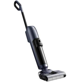 Álló porszívó, vezeték nélküli, nedves és száraz takarításhoz, 250 W teljesítmény, öntisztító funkció, LED-es kijelző, Viomi Cyber Pro, kék/fekete kép