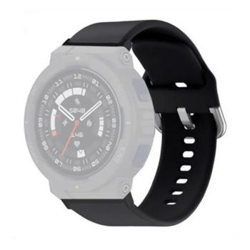 Amazfit Active Edge, szilikon pótszíj, állítható, fekete kép