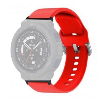 Amazfit Active Edge, szilikon pótszíj, állítható, piros kép
