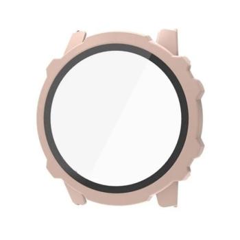 Amazfit Falcon, Műanyag védőkeret, kijelzővédő üveggel, közepesen ütésálló, szíj nélkül, rózsaszín kép