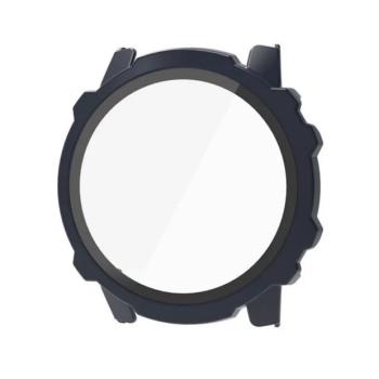 Amazfit Falcon, Műanyag védőkeret, kijelzővédő üveggel, közepesen ütésálló, szíj nélkül, sötétkék kép