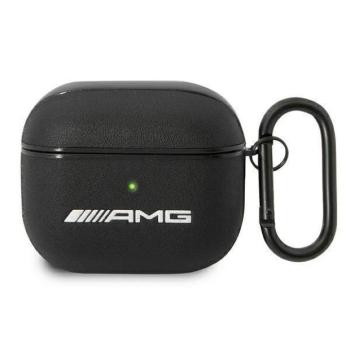 AMG AMA3SLWK AirPods 3 fekete bőrtok kép