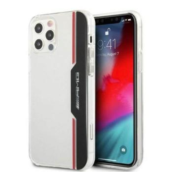 AMG AMHCP12MTVLBR iPhone 12/12 Pro 6,1&quot; átlátszó galvanizált függőleges keménytok kép