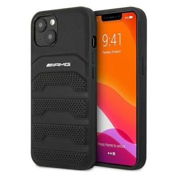 AMG AMHCP13SGSEBK iPhone 13 mini 5,4&quot; fekete dombornyomott keménytok kép