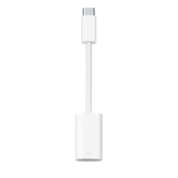 APPLE adapter kábel (lightning 8 pin aljzat - Type-C) FEHÉR kép