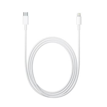 APPLE adatkábel és töltő (Type-C - lightning 8pin, gyorstöltés támogatás, 100cm) FEHÉR Apple iPhone 7 4.7, Apple iPhone 7 Plus 5.5, Apple IPAD mini 4, Apple IPAD Pro 12.9 (2015), Apple iPhone kép