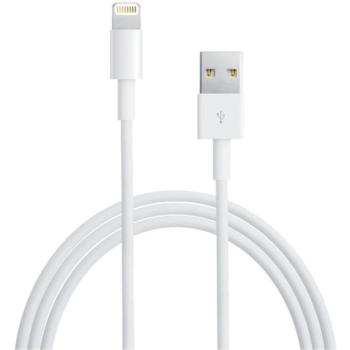 APPLE adatkábel és töltő (USB - lightning 8pin, 200cm) FEHÉR Apple iPhone 7 4.7, Apple iPhone 7 Plus 5.5, Apple IPAD mini 4, Apple IPAD Pro 12.9 (2015), Apple iPhone 6S 4.7, Apple iPhone 6S Plus kép