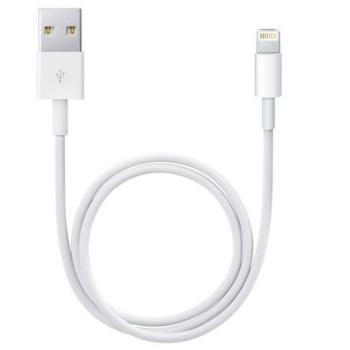 APPLE adatkábel és töltő (USB - lightning 8pin, 50cm) FEHÉR Apple iPhone 7 4.7, Apple iPhone 7 Plus 5.5, Apple IPAD mini 4, Apple IPAD Pro 12.9 (2015), Apple iPhone 6S 4.7, Apple iPhone 6S Plus 5 kép
