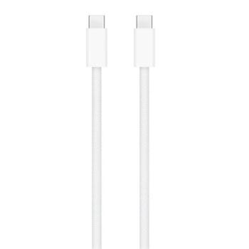 APPLE adatkábel (Type-C - Type-C, 240W, gyorstöltés támogatás, 200cm) FEHÉR kép