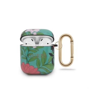 Apple Airpods 1/2 GUESS GUACA2TPUBKFL01 TPU Tartó - Flower 1 kép