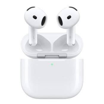 Apple AirPods 4 type-C töltőtokkal, aktív zajkioltással, ANC, fehér (MXP93ZM/A) kép