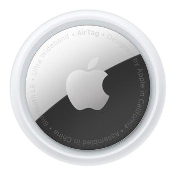Apple AirTag nyomkövető, Bluetooth, NFC, gyorsulásmérő, vízálló, Apple, fehér, gyári, 1 db / csomag kép
