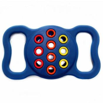 Apple AirTag szilikon tok, nyakörvre helyezhető, légáteresztő, Wooze AirTag Pet Guard, kék/színes kép