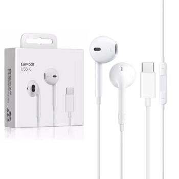 Apple EarPods gyári headset USB Type-C csatlakozóval MYQY3ZM/A, fehér kép
