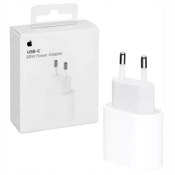 Apple hálózati töltő adapter USB-C, 20W, fehér MUVV3ZM/A kép