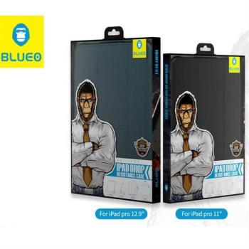 Apple iPad 12.9&#039;&#039; Blueo Military Könyvtok - Sötétzöld kép