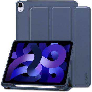 Apple iPad Air (2020 / 2022) / iPad Air 11 (2024 / 2025), mappa tok, közepesen ütésálló, érintőceruza tartó, érintőceruza nélkül, Smart Case, TP SC Pen Holder, sötétkék kép